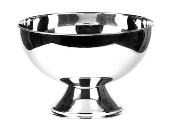 Tirolix steel champagne bowl polished 4 bottles horeca