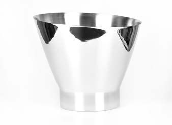 Smooth Stainless Steel Champagne Cooler Prime - Tirolix