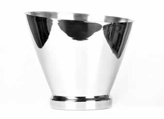 Tirolix steel champagne bowl smooth Super horeca