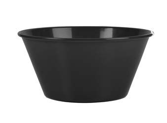 Tirolix conical painted aluminum champagne bowl black 5 bottles horeca