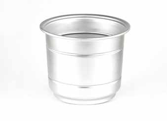 Tirolix Ice aluminum champagne bowl silver horeca