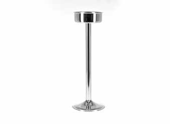 Tirolix tall steel wine bucket stand horeca