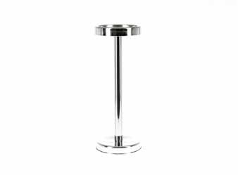 Tirolix steel bucket stand with line decoration for horeca use
