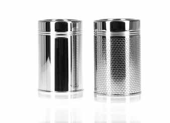 Tirolix Thermoflasche Edelstahl mit rutschfestem Dekor