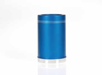 Tirolix painted aluminum thermal bottle lines polished base horeca