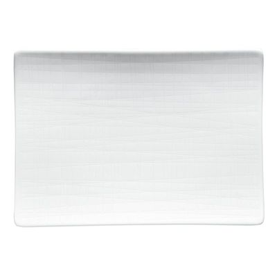 Rosenthal - Plate 18 x 13 cm Mesh White