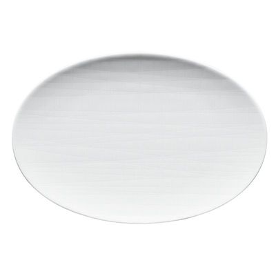 Rosenthal - Oval plate 24,9 x 16,8 cm Mesh White