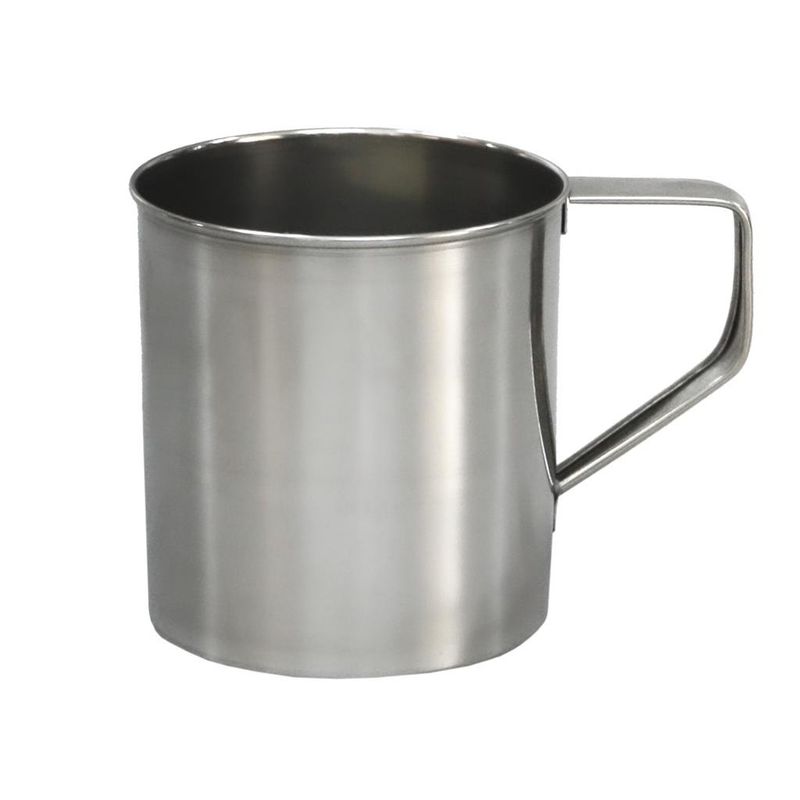 Tirolix mug Barty 12 cm stainless steel for horeca use