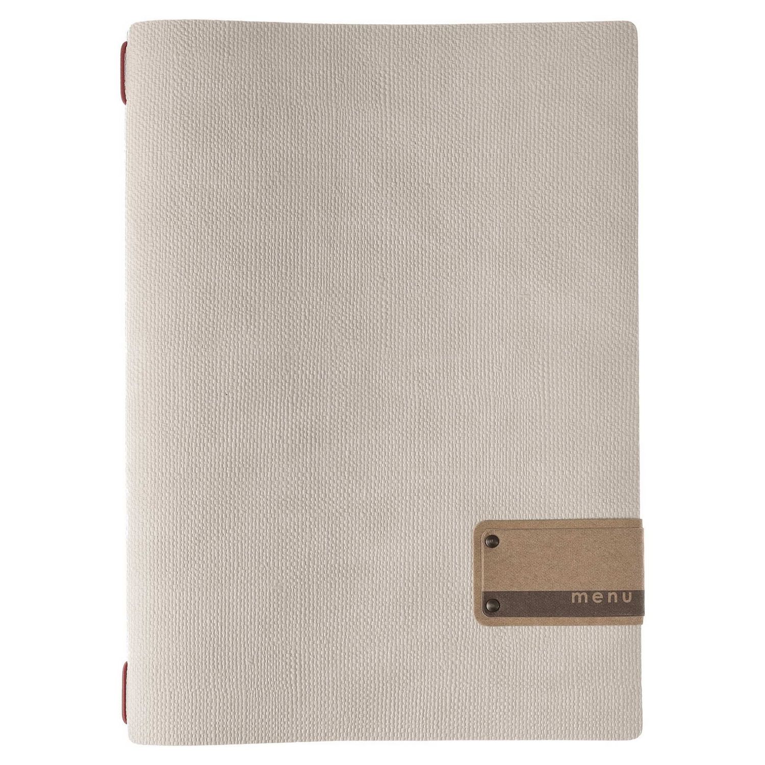 Dag Style - Menu Jute A4 23.2 x 31.8 cm Ivory