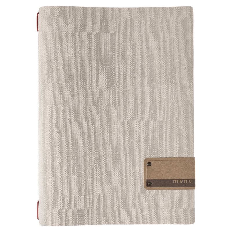 Dag Style - Menu Jute A4 23.2 x 31.8 cm Ivory