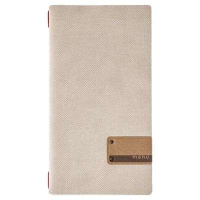 Dag Style - Menu Jute 17.3 x 31.8 cm Ivory