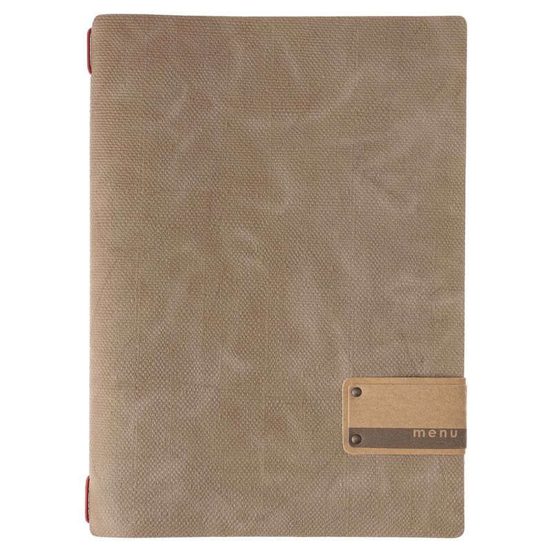 Dag Style - Menu Jute A4 23.2 x 31.8 cm Camel