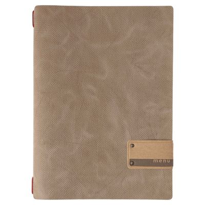 Dag Style - Menü Juta A4 23,2 x 31,8 cm Kamelfarbe
