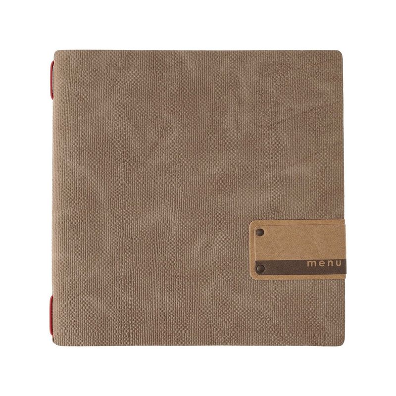 Dag Style - Menu Juta Square 23 x 23 cm Camel
