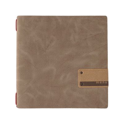 Dag Style - Menu Juta Square 23 x 23 cm Camel