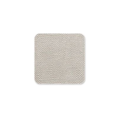 Dag Style - Untersetzer Jute Light 9,5 x 9,5 cm Weiß