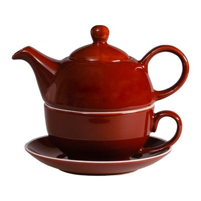 Tirolix Tea For One 30 cl braun tasse unterteller gastronomie