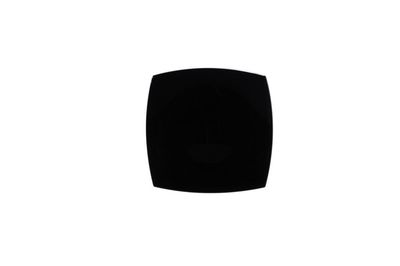 Arcoroc Delice black flat plate 19 x 19 cm horeca