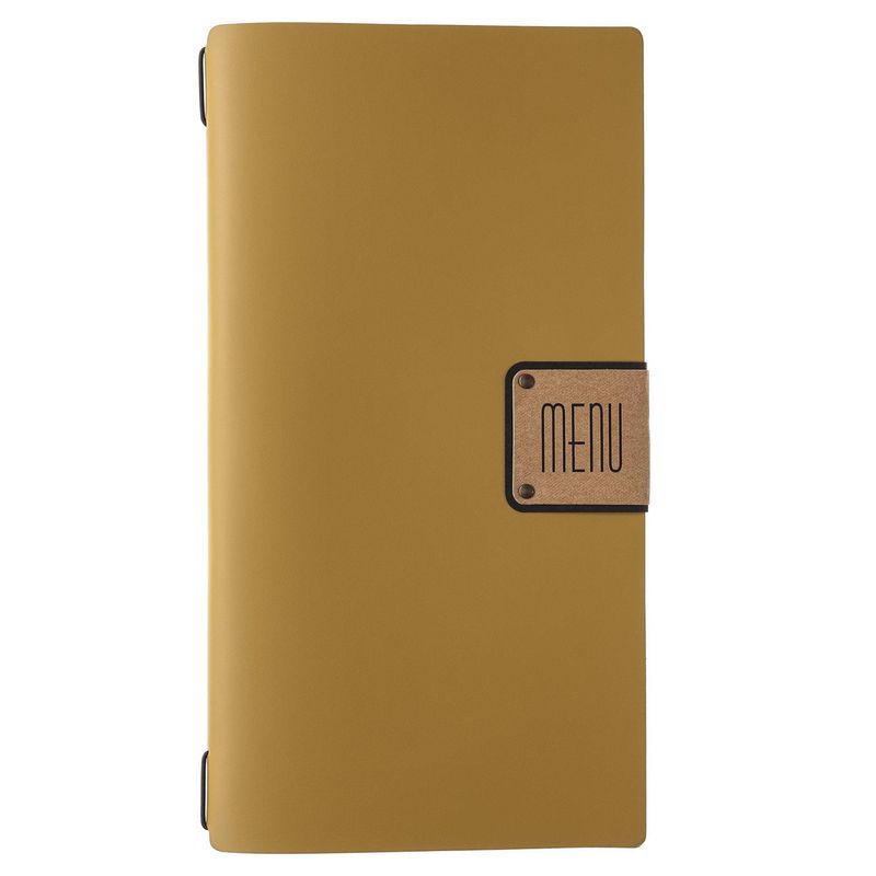 Dag Style - Menu Portofino A4 Slim 17,4 x 31,8 cm Ochre