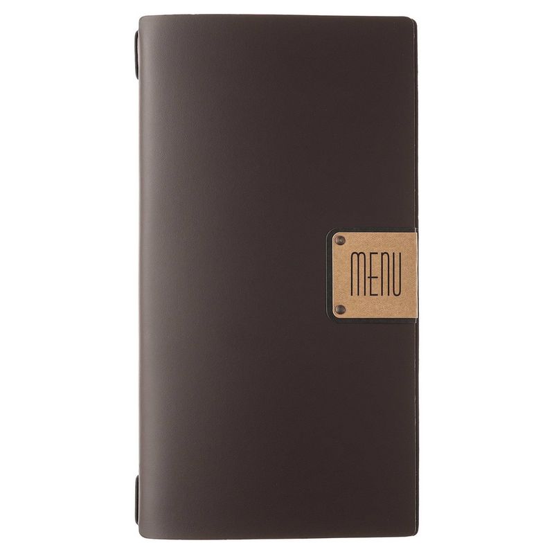 Dag Style - Menu Portofino A4 Slim 17,4 x 31,8 cm Brown