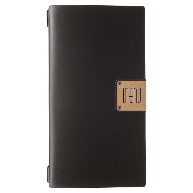 Dag Style - Menu Portofino A4 Slim 17,4 x 31,8 cm Black