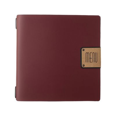 Dag Style - Menü Portofino Quadratisch 23 x 23,1 cm Bordeaux