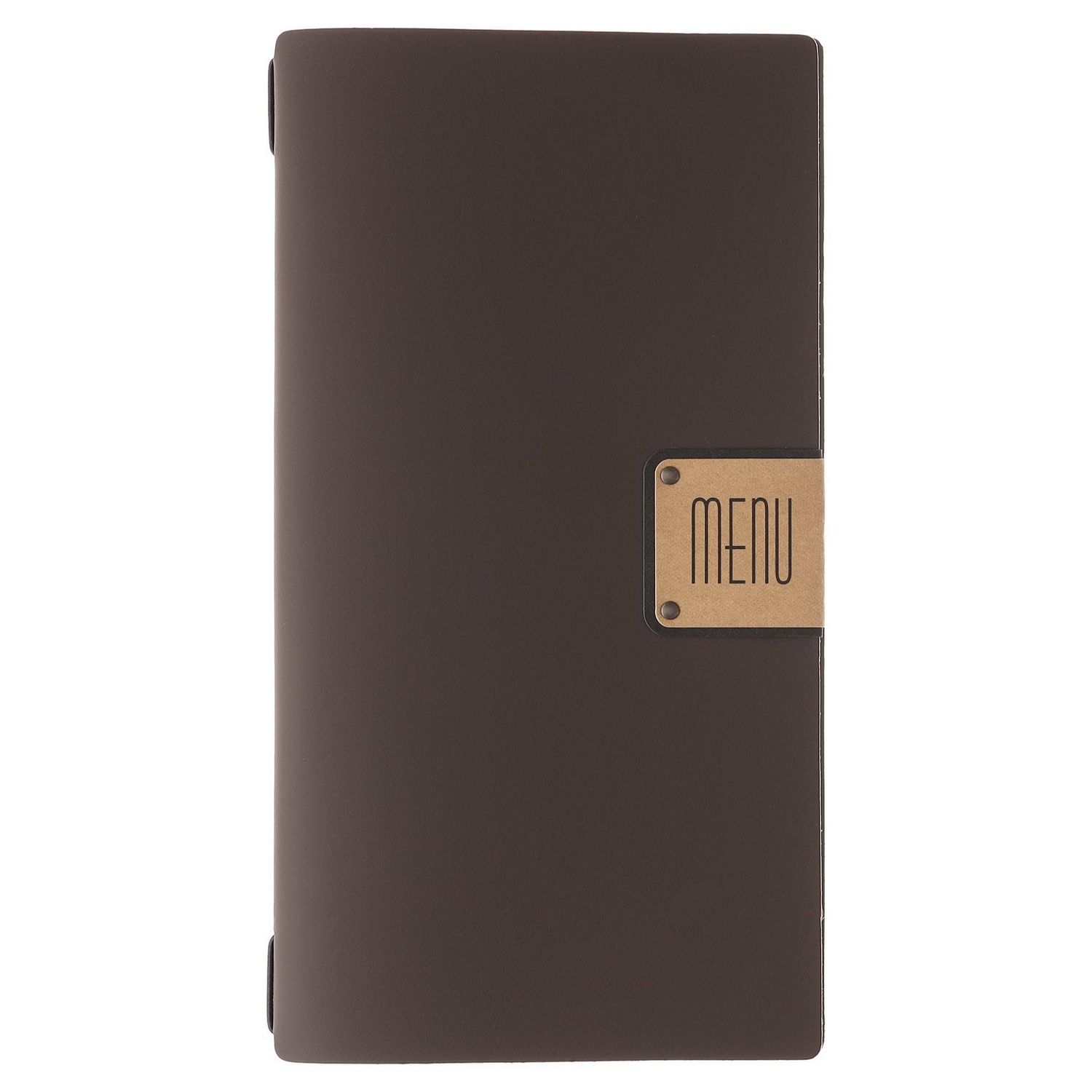 Dag Style - Menu Portofino A4 Slim 17,4 x 31,8 cm Bicolor Cocoa