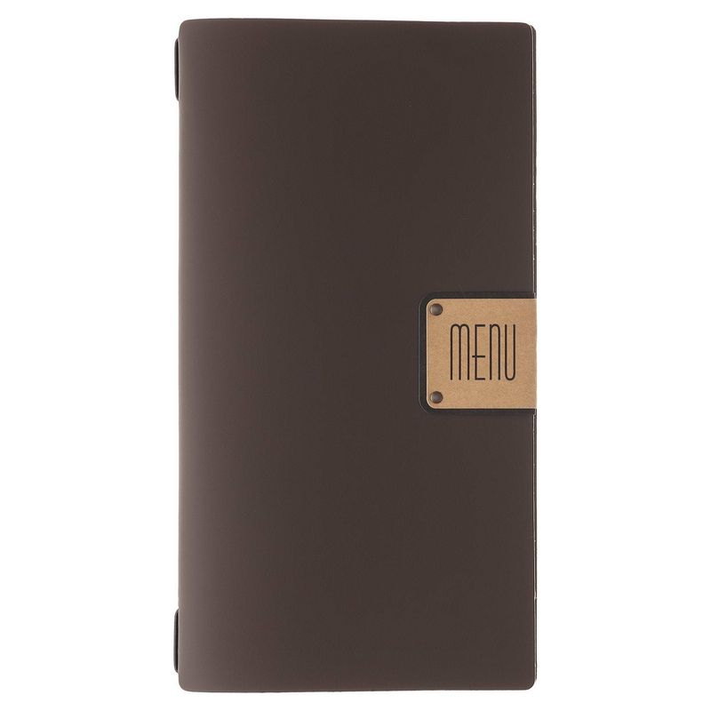 Dag Style - Menü Portofino A4 Slim 17,4 x 31,8 cm Bicolor Kakao