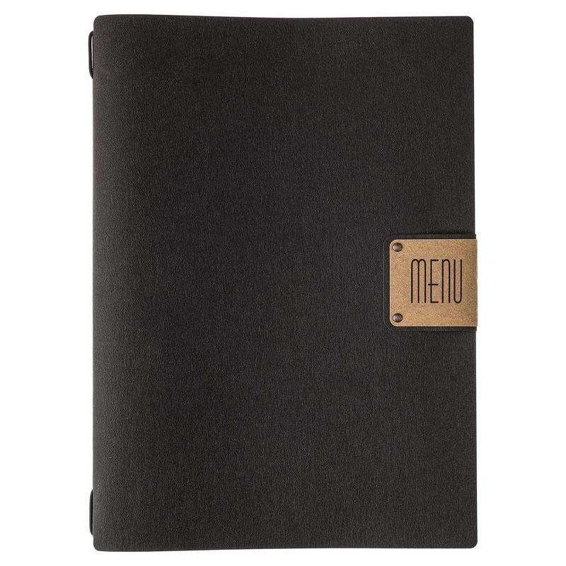 Dag Style - Menu Ecomenu Black A4 23.2x31.8 cm