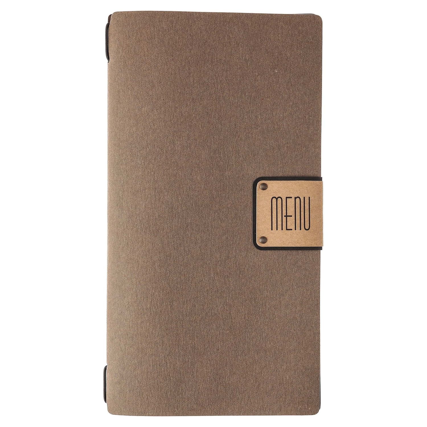 Dag Style - Menu Ecomenu Brown 4RE 17.3x31.8 cm