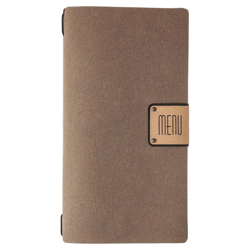 Dag Style - Menu Ecomenu Brown 4RE 17.3x31.8 cm