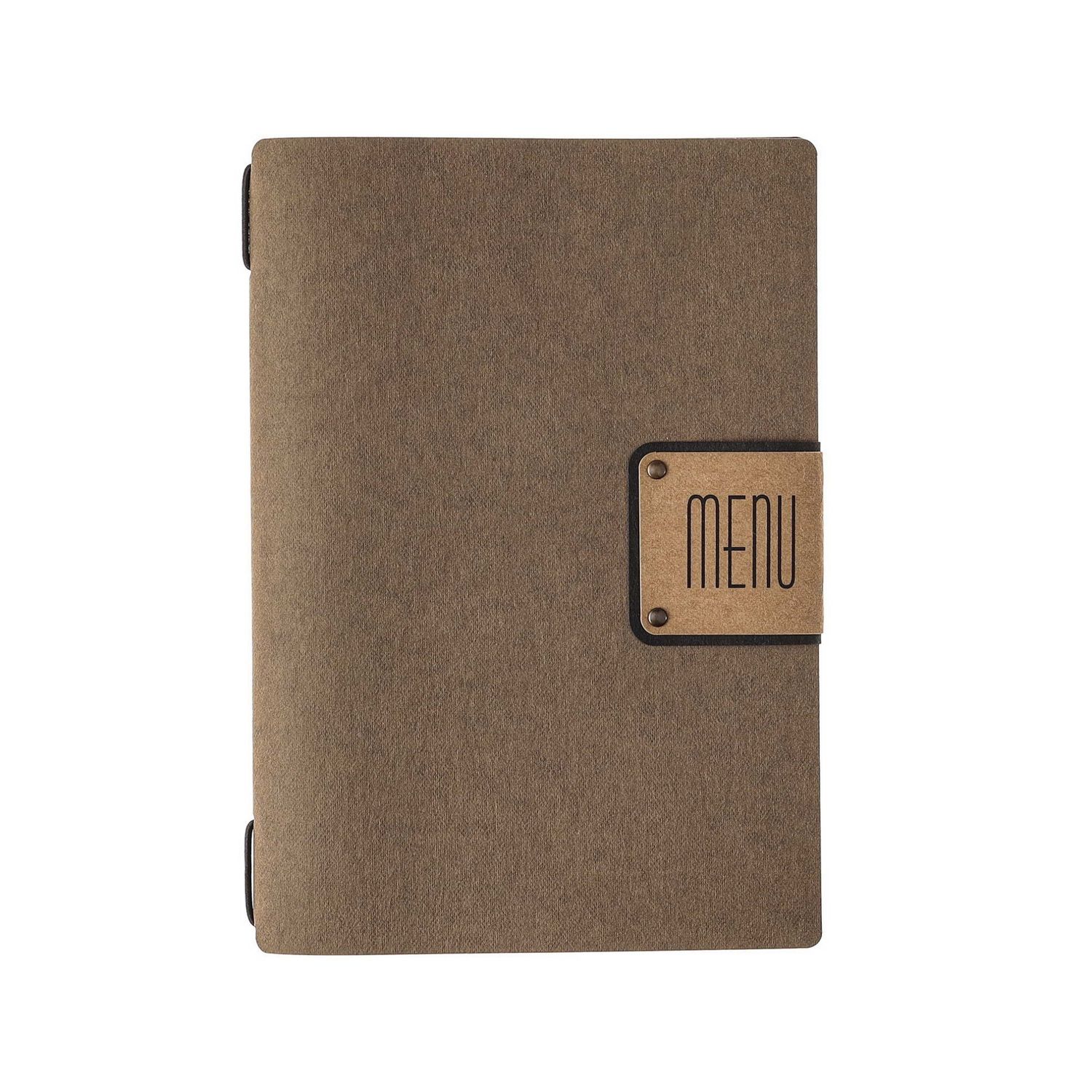 Dag Style - Menu Ecomenu Brown Gulf 16.5x23.1 cm