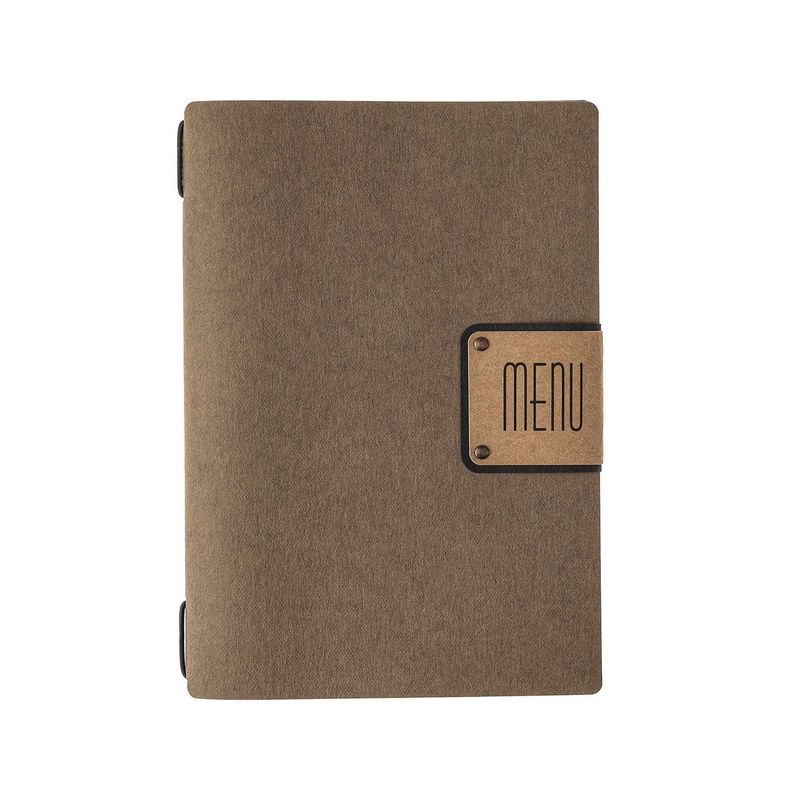Dag Style - Menu Ecomenu Brown Gulf 16.5x23.1 cm