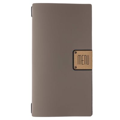 Dag Style - Menu Portofino A4 Slim 17,4 x 31,8 cm Bicolor Sand