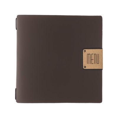 Dag Style - Menü Portofino Quadratisch 23 x 23,1 cm Bicolor Kakao