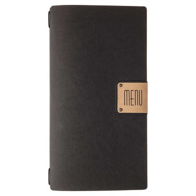Dag Style - Menu Ecomenu Black 4RE 17.3x31.8 cm