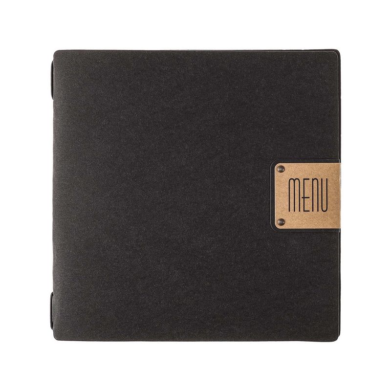 Dag Style - Menu Ecomenu Black Square 23x23.1 cm