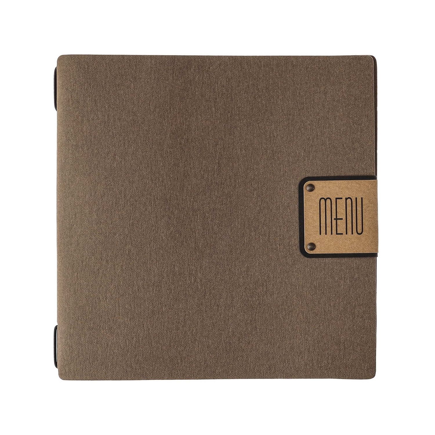 Dag Style - Menu Ecomenu Brown Square 23x23.1 cm