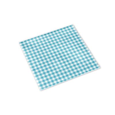 Airwave Vichy Blau serviette 33x33 tissue gastronomie