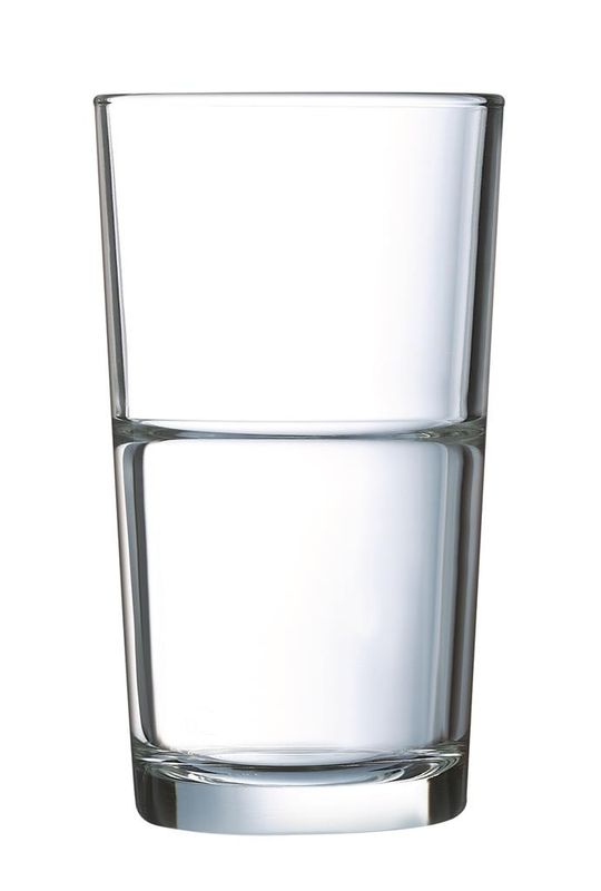 29 cl Arcoroc Stack Up tempered glass for horeca use