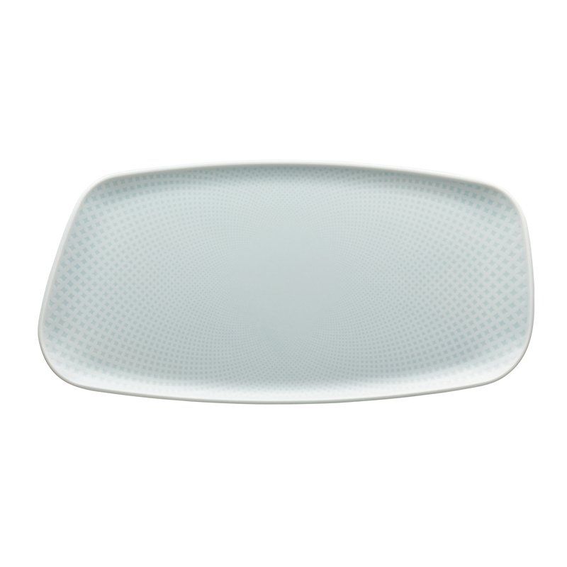 Rosenthal - Rectangular plate 36,5 x 20,7 cm Junto Opal Green