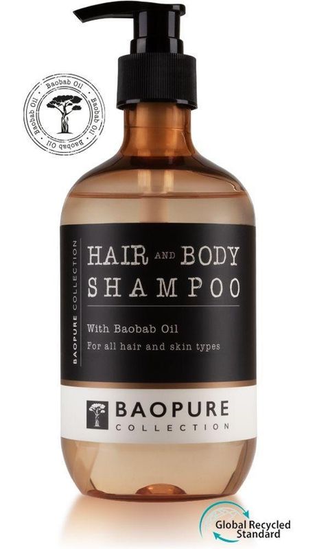 Tirolix Baopure 475 ml hair and body shampoo with baobab oil