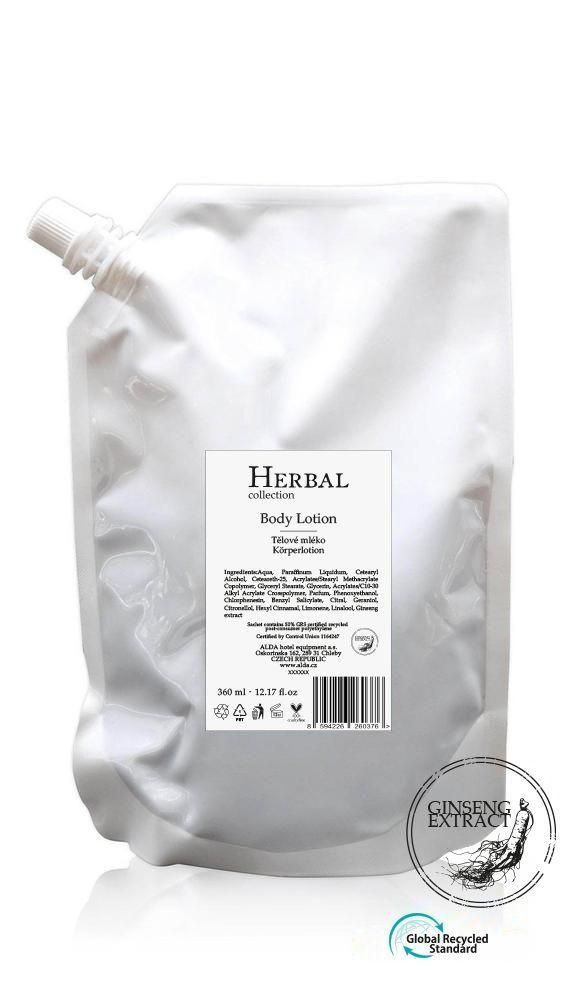 Ricarica lozione corpo Herbal 360 ml Tirolix ecologica
