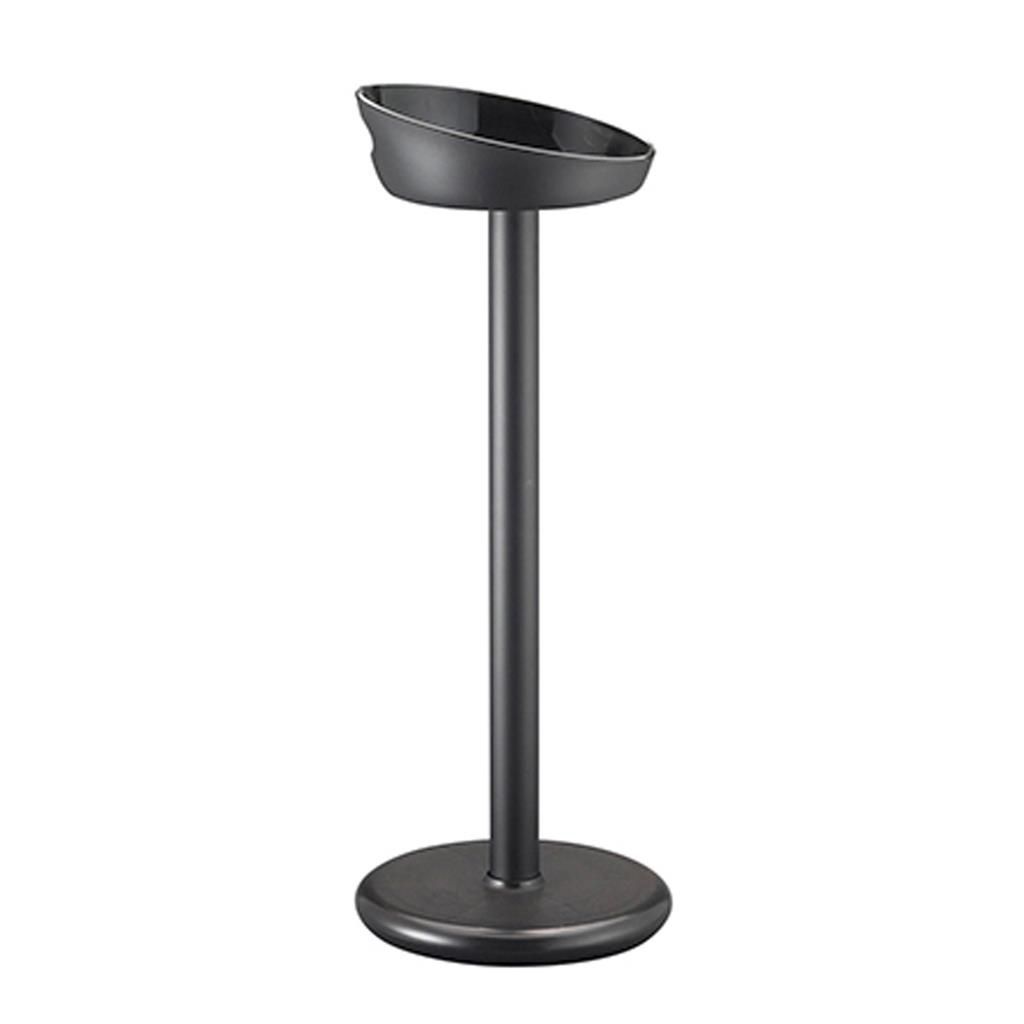 Brevetti Waf bucket stand Shape black polypropylene aluminum horeca