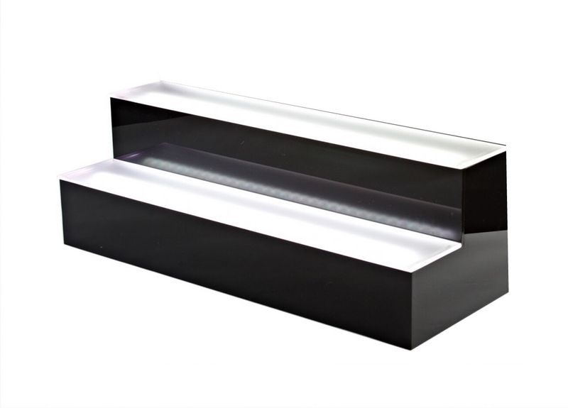 Amefa LED bottle display two tier 60x22x22 cm for horeca use