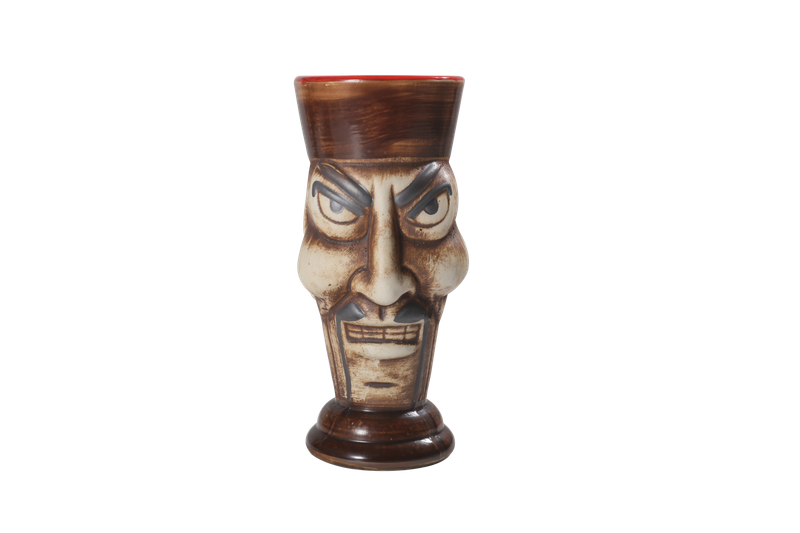 Tiki glass Fu Manchu 435 ml horeca use
