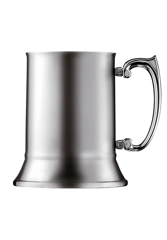 Beer mug 450 ml stainless steel horeca use