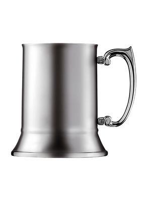 Beer mug 450 ml stainless steel horeca use