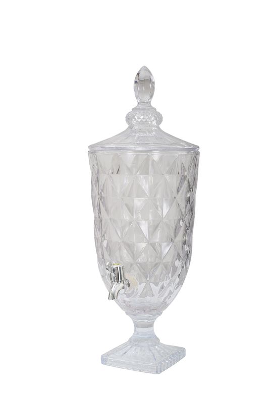 Drink dispenser glass 5 litres horeca use