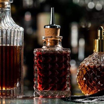 Bitter Flasche 100 ml Glas horeca
